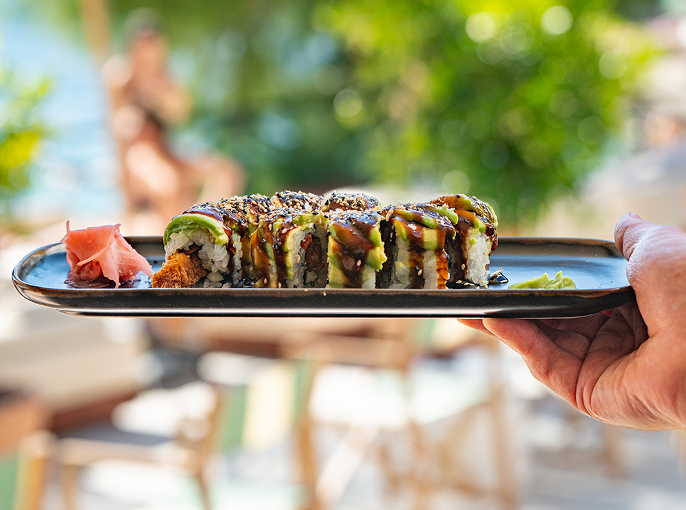 The best sushi in poreč Villa Romana restaurant